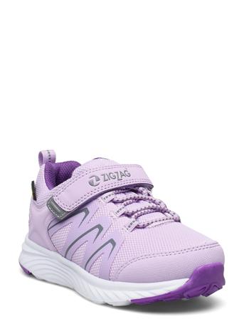 Aigoose Kids Lite Shoe Wp Purple ZigZag