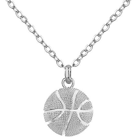 Minimalistisk Hul Basketball Vedhæng Halskæde Til Teenagere Sportsentusiaster Venskab