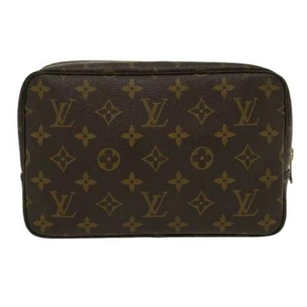Louis Vuitton Vintage, Brown Canvas Louis Vuitton Trousse Toilette Bruin, Dames, Maat:ONE Size