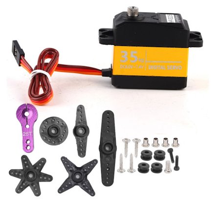 35KG Digitaalinen Servo Metallivaihteisto Korkea Vääntömomentti Vedenkestävä HF-S3235 1:8 1:10 RC-autolle Veneelle