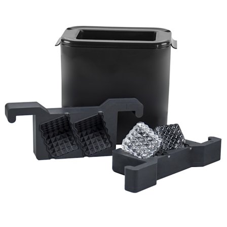 Isbitsform med lock och förvaringslåda model 2