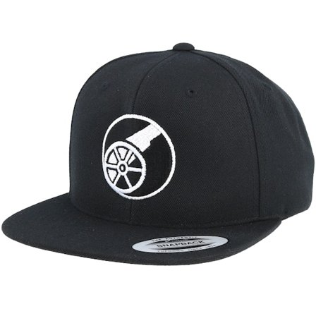 Forza - Svart snapback Caps - Cannon Black Snapback @ Hatstore