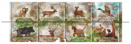 Ungarn - Et med naturen - Postfrisk sæt 8v