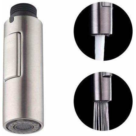 IC Köksblandare Utdragbar Kran Duschhuvud Byte Spraymunstycke