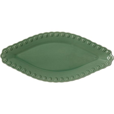Potteryjo Tulipa ovalt fat, verona grön | Dukning & Servering > Tårtfat > Fat | Bagaren och Kocken