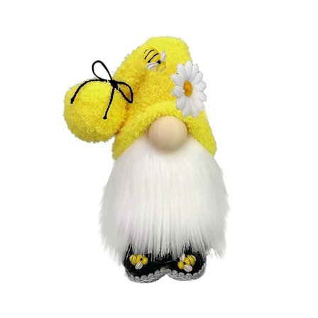 Bumble Bee Randig Tomte Skandinavisk Tomte Nisse Svensk Honungsbi Elf Hem