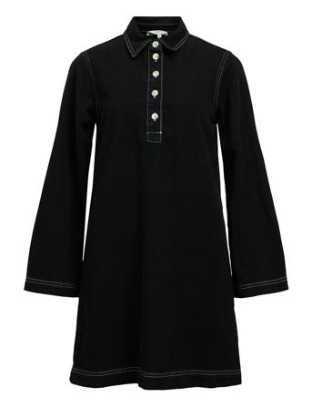Objharlow L/S Shirt Dress E Div Dresses Shirt Dresses Black Object