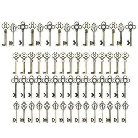 Vintage Master Key Set Charm Komplett Master Key Antique Mas