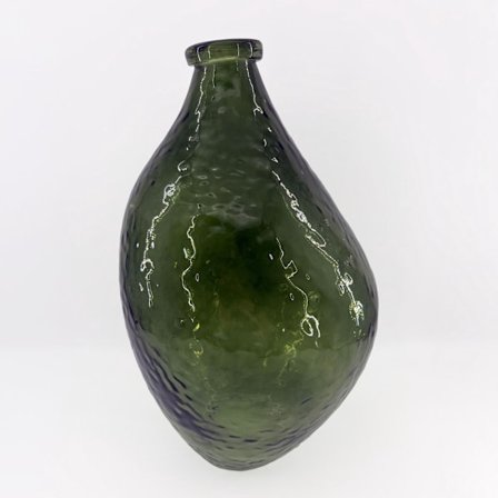 Vihreä lasimaljakko, 22x22x35,5 cm – Sisätilojen sisustus