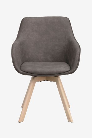 Rowico Home - Alison stol med armstöd, 2-sitsig - Grå - Karmstolar - Från Homeroom