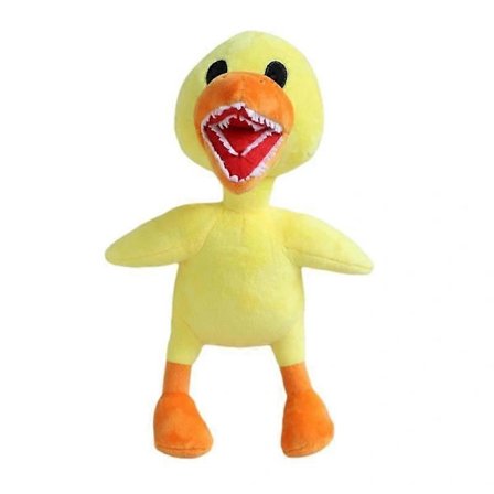 Rainbow Friends Plyslegetøj, 30 cm Rainbow Friends Nat Krammedyr Plysdukke, Rainbow Friends til Fans Børn Fødselsdag (gul)