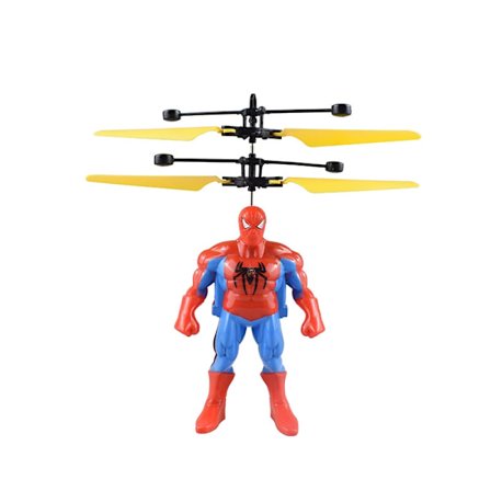 Spider-Man animerad karaktär sensor flygplan suspension flygande Spider-Man Iron Man Hulk fjärrkontroll flygplan leksak barn födelsedagspresent