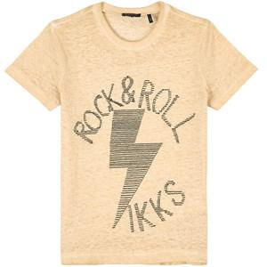 Kids - IKKS Yellow Lightning T-Shirt 4 years - Tops - 4 years - Yellow - Junge