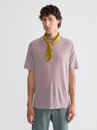 Klättermusen - Groa SS Tee Men's's - Purple Dove - Men's - M