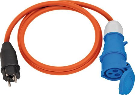 Brennenstuhl Power Cable Orange 1.5 M Iec