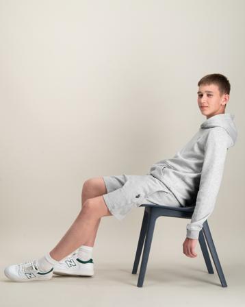 U.S. Polo Assn. DHM LB Sweat Short Grau Shorts Jungen - Kidsbrandstore