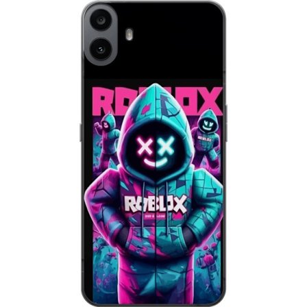 Kompatibelt Mobilskal till Nothing Nothing CMF Phone 1 Roblox Hoodie Legend Mystisk Roblox figur i blå hoodie med futuristiska neonljus