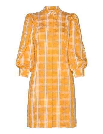 Camille Monique Dress Lyhyt Mekko Oranssi Bruuns Bazaar