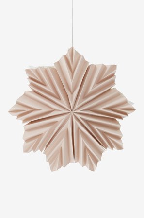 Jotex - ATRIA julestjerne ø 56 cm Pudderbeige - Kjøp Julestjerner hos Jotex