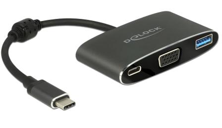 Delock ekstern videoadapter - VL101 - grå