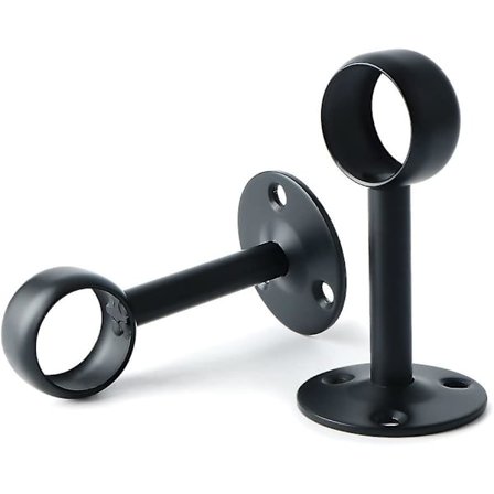 Gardinstangbeslag Garderobestangbeslag Med Skruer Loftbeslag