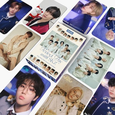 StrayKids 55 lomo-kort 2024 Perfect Day Lee Yong-bok support-kollektion