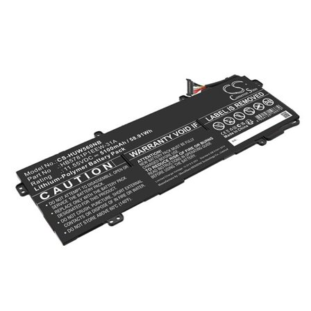 Batteri till Notebook, Bärbar dator för Huawei MateBook 13S I5 11300H m.fl.