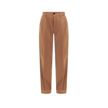 Marni Tapered Byxor brun, Dam Kostymbyxor, Dam, Storlek: XS