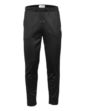 Slhslimtapered Vale Sweat Pants Black Selected Homme