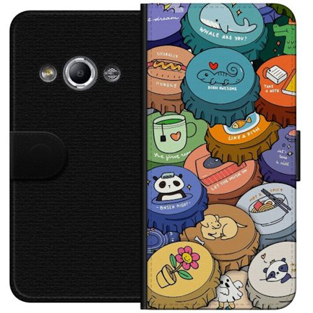 Kompatibelt Lommeboketui til Samsung Galaxy Xcover 3 Kawaii Søte Figurer Anime Manga