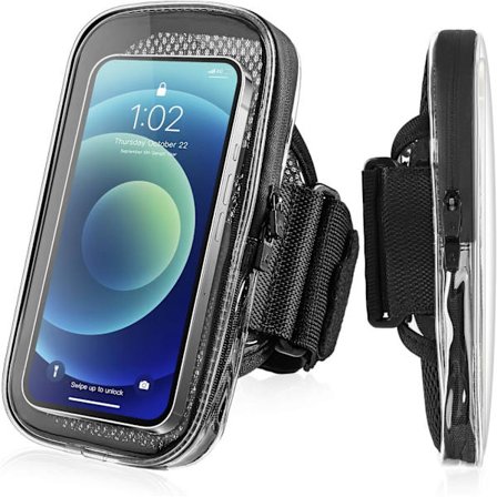 2025 Seneste Model 6.7'' Løbearmbånd til Telefon [Understøtter Tykke Covers], Løbeudstyr til Kvinder og Mænd, Armbånd med Nøgle