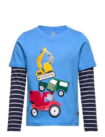 Chomp T-shirts Long-sleeved T-shirts Multi/mønstret Joules