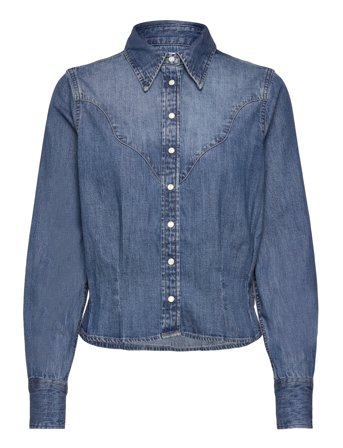 Wrangler | Femme Peplum Shirt | L