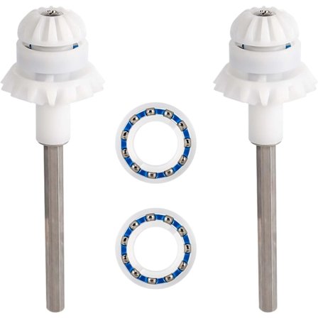 2 st Pool Cleaner-delar för MX8 MX8EL MX6 MX6EL Elite, Tillbehör Drivaxeln Uppgradering Pool Cleaner Ersättning Pool Cleaner för Zodiac, med Motor 
