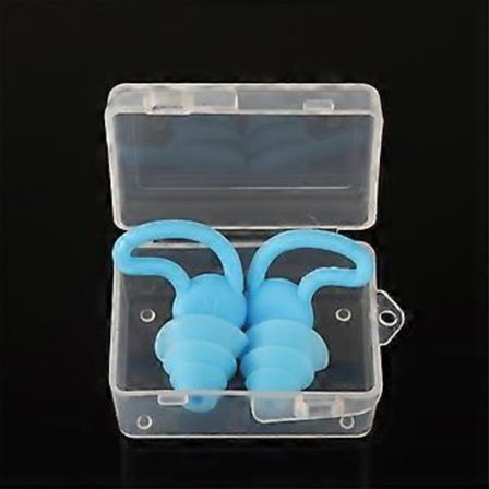 1 Pari Korvatulppia Mukavat Kartionmuotoiset Matka-Uni Melua Vaimentavat Korvatulpat Uni Äänenvaimennus Sininen