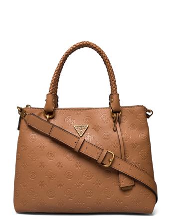 Helaina Society Carryall Skulderveske Veske Brun GUESS