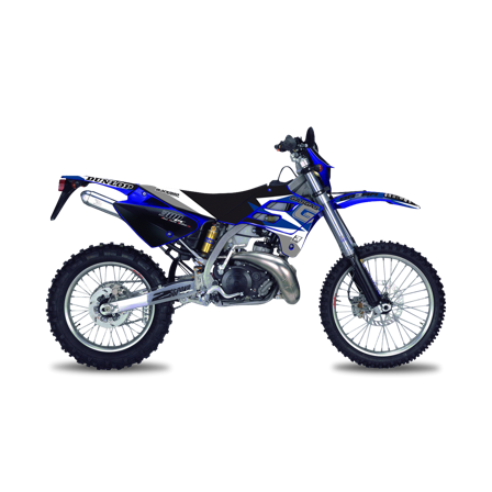 Blackbird Dream 3 Komplett Dekalkit med Sadelöverdrag Blå-Svart - Gas Gas EC 300 2002-2006