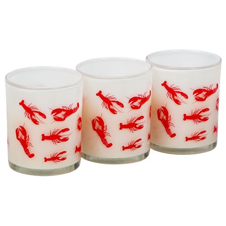 Krebsegilde Glas Stearinlys