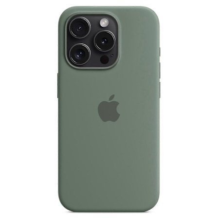 Silikondeksel Kompatibelt med iPhone 15 Pro, MagSafe-kompatibelt Grønn iPhone 15 Pro Green-tfrf