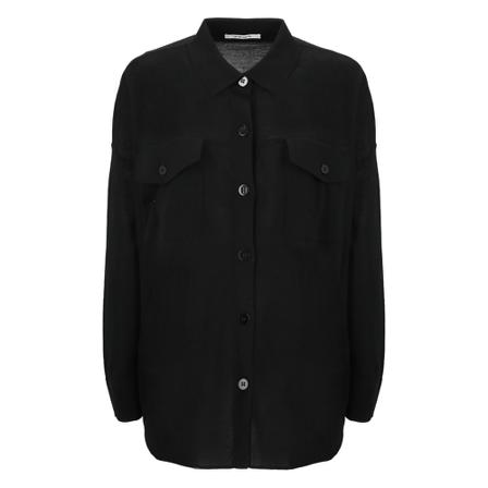 Kangra Shirts Sort, Dame Skjorter