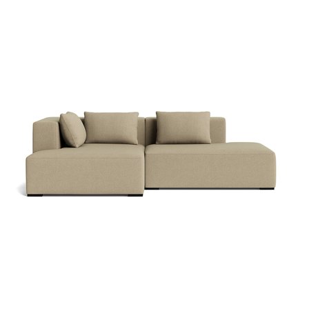 Solea havesofa med chaiselong, venstrevendt | Open end - 244x139x68,5 - Sofa, chaiselong