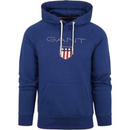 Gant Sweatshirts Blå, Herre Hættetrøjer