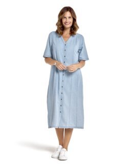 Kjole Jill Blå - 42/44 - Åshild