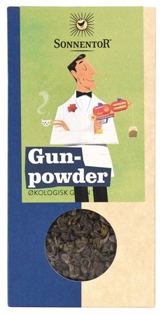 Sonnentor Kinesisk grøn te Gunpowder Ø 100 g, Helse & Madvarer, Te, Grøn Te