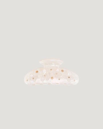 Dark Department Flower & Butterfly Hair Claw Beige Accessoires Mädchen - Kids Brand Store