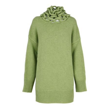 Ermanno Scervino Turtlenecks Grøn, Dame Rullekraver