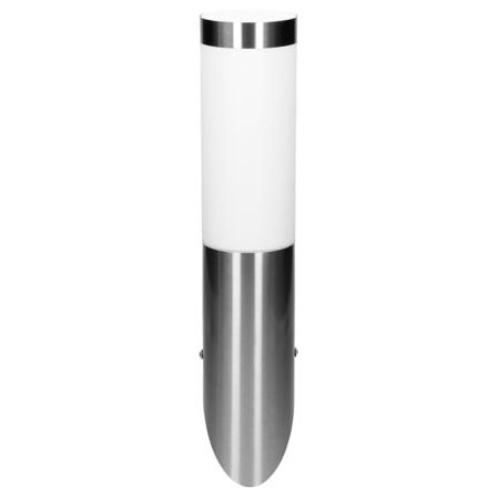 Trädgårdslampa Med E27-fäste Silver 38cm Rostfritt Stål