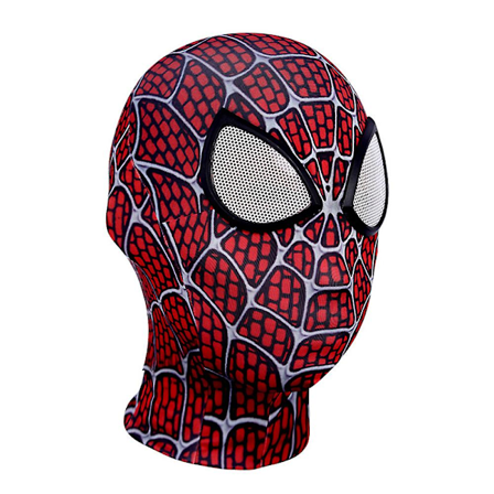 Spiderman-maske for menn, Marvel Superhelt, Halloween Cosplay Partyrekvisita B