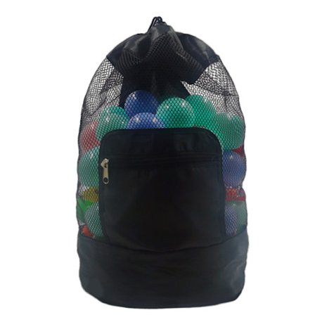 Stor Strandväska Dragsko Strandryggsäck Leksaksförvaring Mesh-väskor