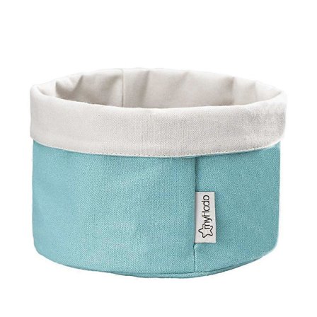 Leipäkassi 25 cm Helposti kannettava leipäkori 100 % puuvillaa